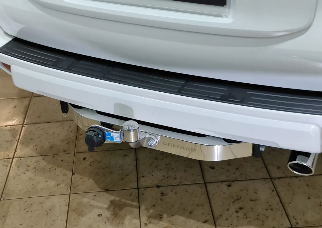 Фаркоп Baltex для Toyota Land Cruiser Prado J150 (Mk.IV) 2009-2023/ Toyota Land Cruiser Prado J120 (Mk.III) 2002-2009 шар F (нержавеющее покрытие) фото 2