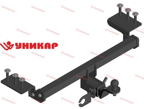Фаркоп УНИКАР для ​HONDA VEZEL 2013 -/ HONDA XR-V 2014 - 2019 со снятием и подрезкой бампера.