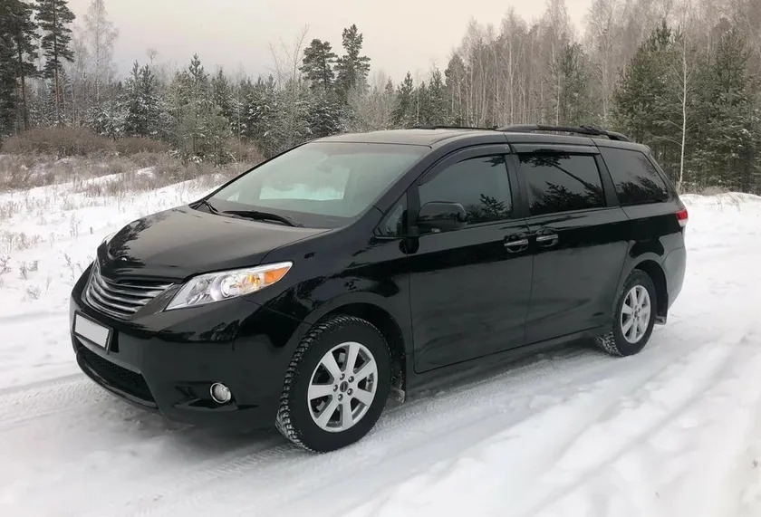 Дефлекторы Cobra Tuning для окон Toyota Sienna III 2010-2022