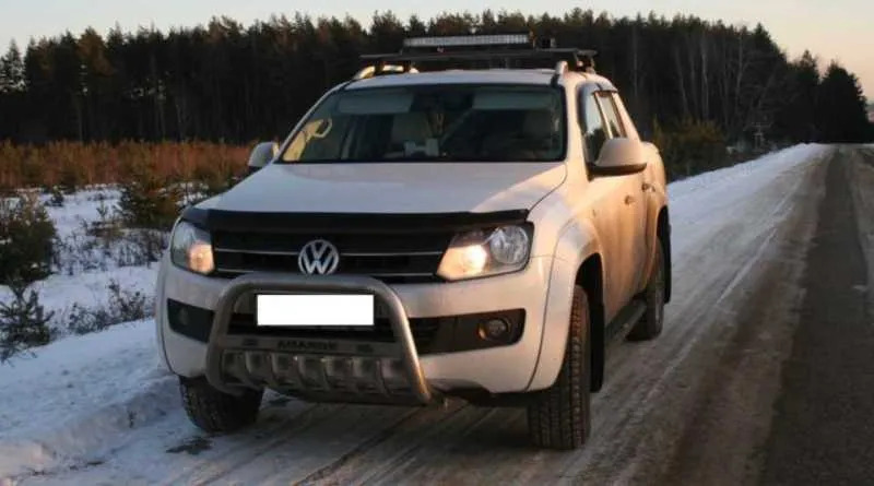 Дефлектор SIM для капота Volkswagen Amarok 2010-2022