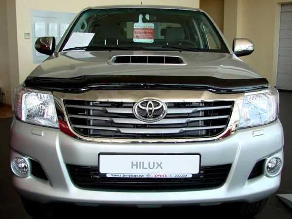 Дефлектор SIM для капота Toyota Hilux VII 2011-2015 фото 2