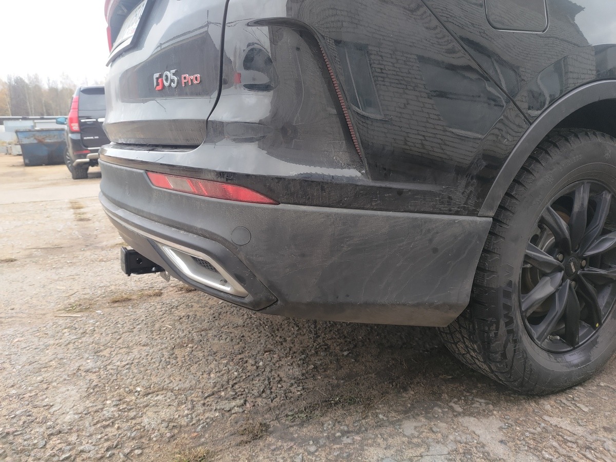 Быстросъёмный фаркоп БИЗОН для  SWM G05 Pro 2021- Шар Е фото 4