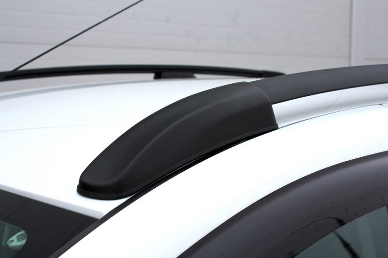 Рейлинги на крышу АПС черные для Renault Sandero фото 10