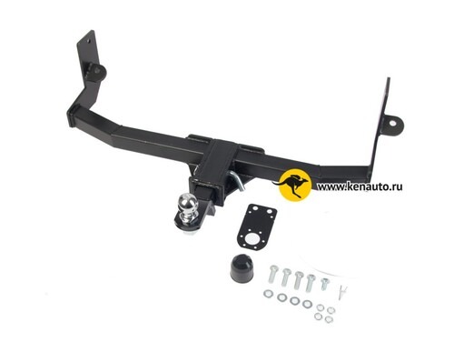Фаркоп Halty для Toyota Hiace Regius xH10 (Mk.I)/ Toyota Regius xH40 (Mk.I)/ Toyota Touring Hiace H40 (Mk.I) 1997-2002 шар Е
