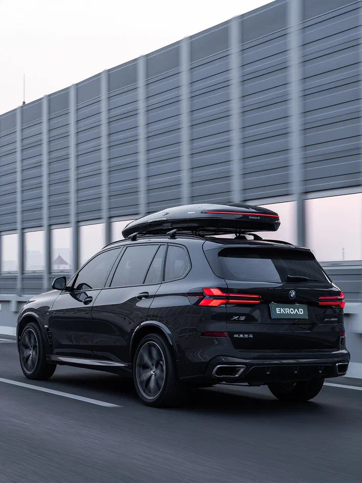 Автобокс ENROAD NOMADIX PRO ROOF BOX (XL Slim 400 E black) фото 15