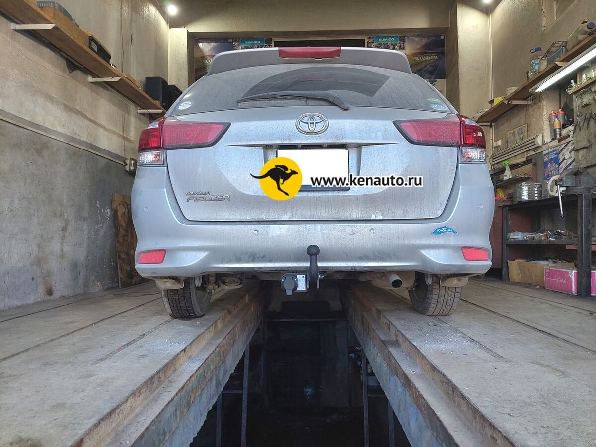 Фаркоп Halty для Toyota Fielder E160 (Mk.III) 2012-/ Toyota Corolla Axio E160 (Mk.II) 2012- шар А фото 2