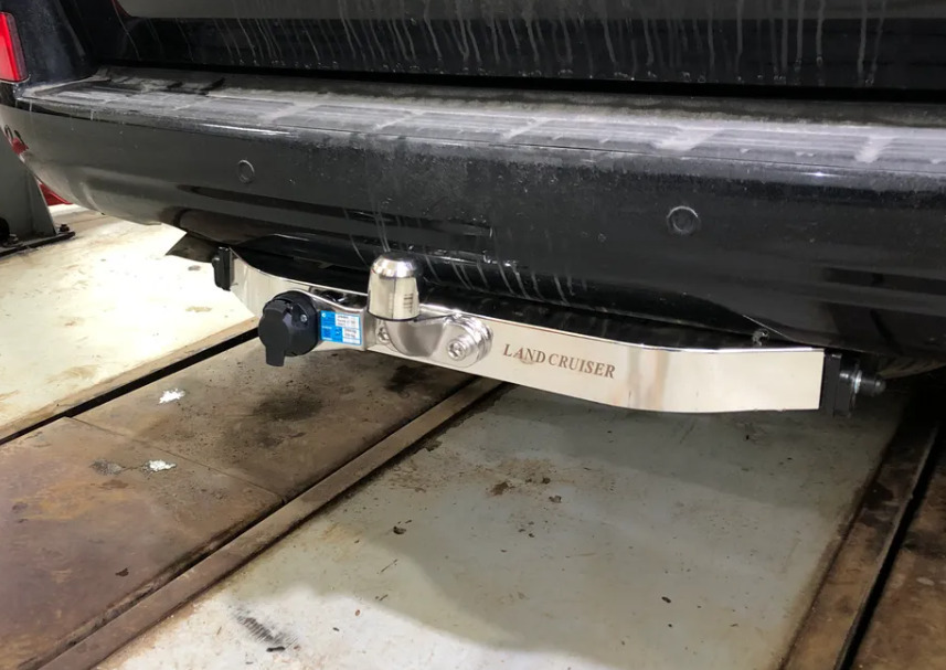 Фаркоп Baltex для Toyota Land Cruiser 200 (Mk.XI) 2007-2021/ Lexus LX (Mk. II, Mk.III) 2007-2022 шар F (нержавеющее покрытие) фото 3