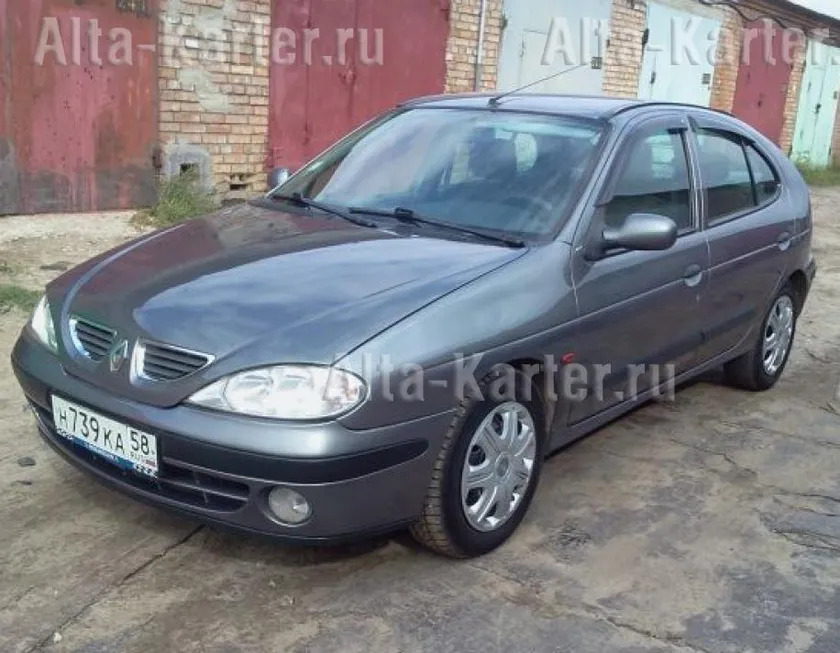 Дефлекторы Cobra Tuning для окон Renault Megane I хэтчбек 1995-2002 фото 2