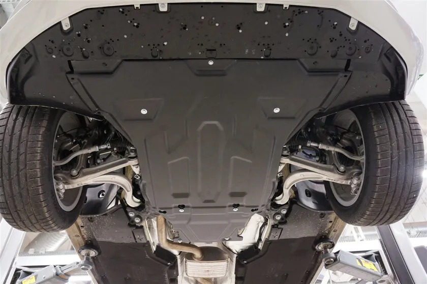 Защита композитная АВС-Дизайн для картера и КПП Audi A4 B9 2015-2022 фото 5
