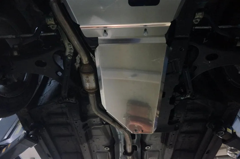Защита алюминиевая АВС-Дизайн для КПП Subaru Forester IV 2013-2018 фото 3