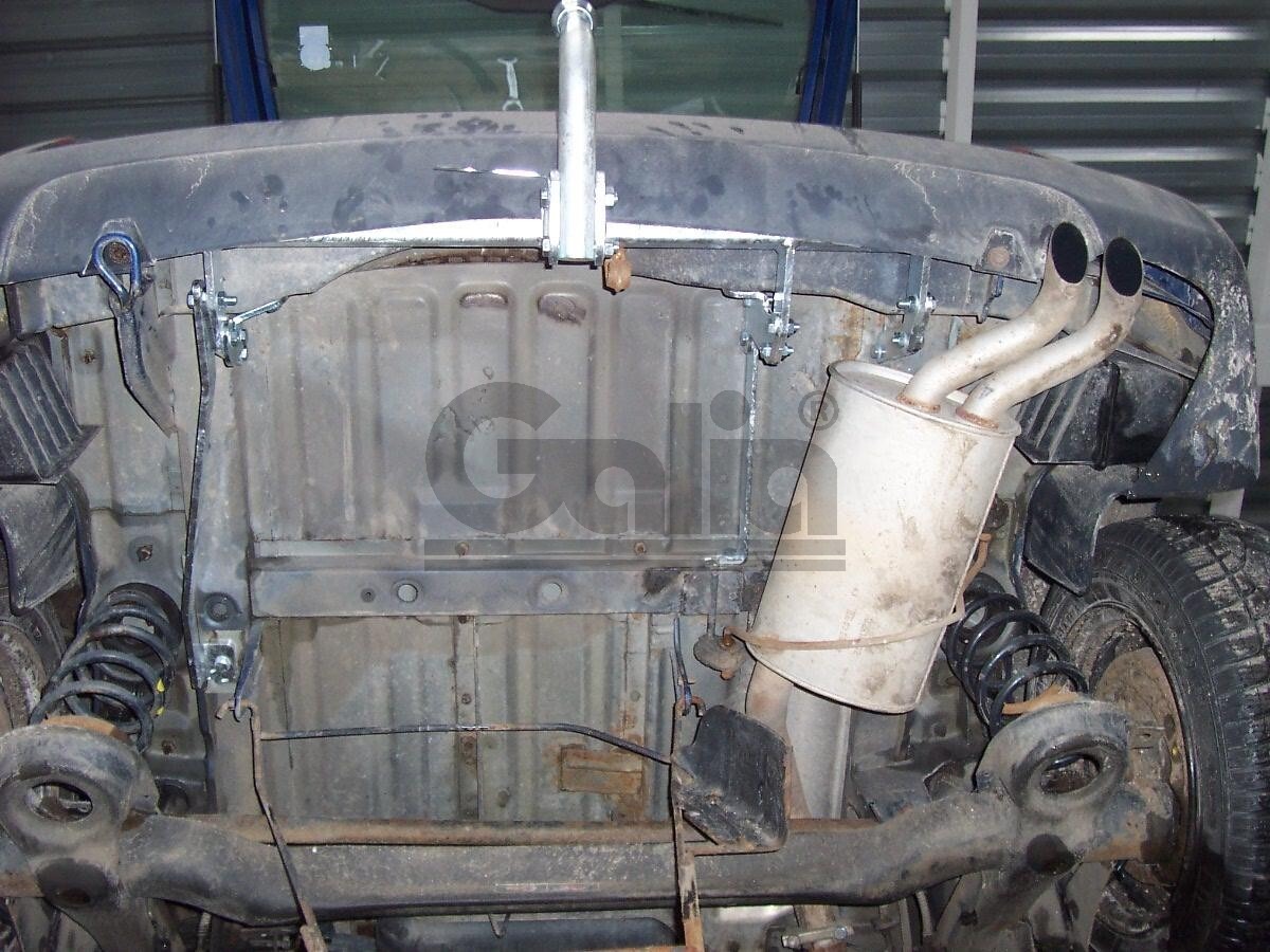 Оцинкованный фаркоп GALIA для Citroen Evasion 1994-2001 / Jumpy 1994-2006 /  FIAT Scudo 1996-2006 / Ulysse 1996-2002 /  Peugeot 806 1996-2002/  Expert 1996-2002 Шар А фото 2