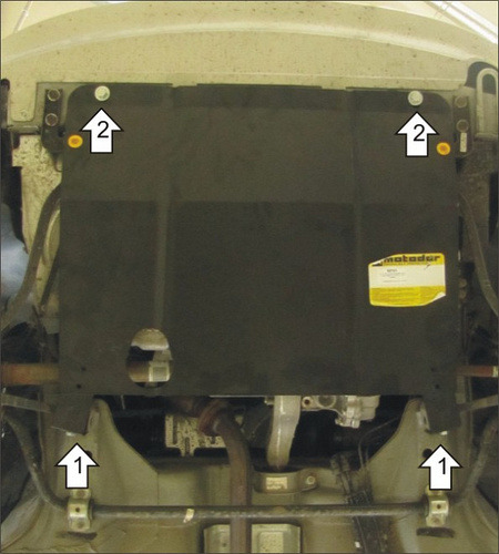 Защита Мотодор для двигателя и КПП Datsun mi-DO 2015-2020