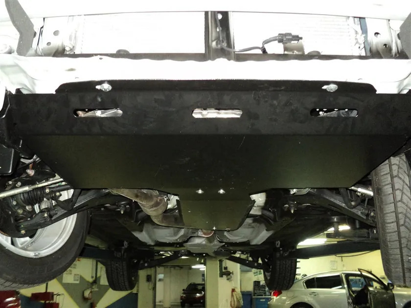 Защита алюминиевая АВС-Дизайн для картера Subaru Forester III рестайлинг 2011-2012 фото 3