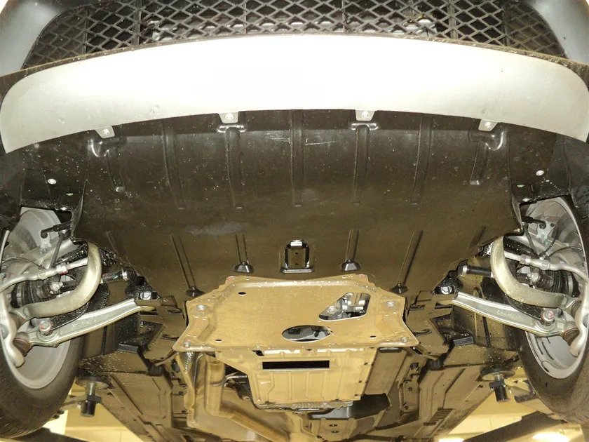 Защита композитная АВС-Дизайн для картера и КПП BMW X5 E70 2011-2013 фото 2