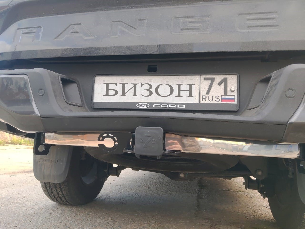 Фаркоп Бизон для Ford Ranger P703 2022- шар Е фото 3